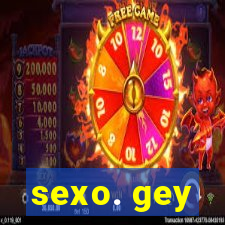 sexo. gey